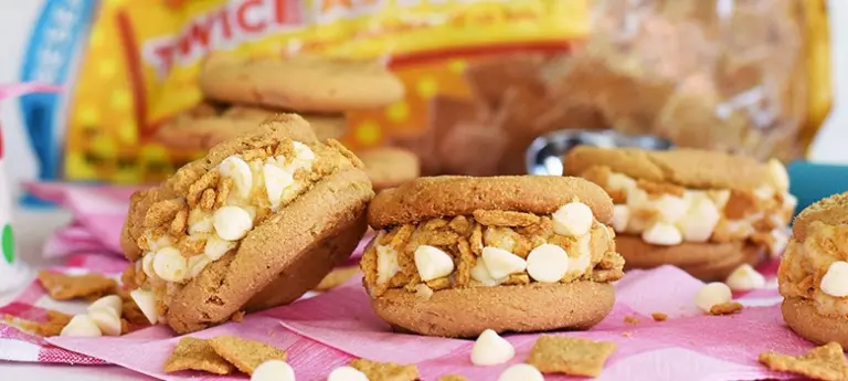 Honey Graham ice cream cookiewiches recipe