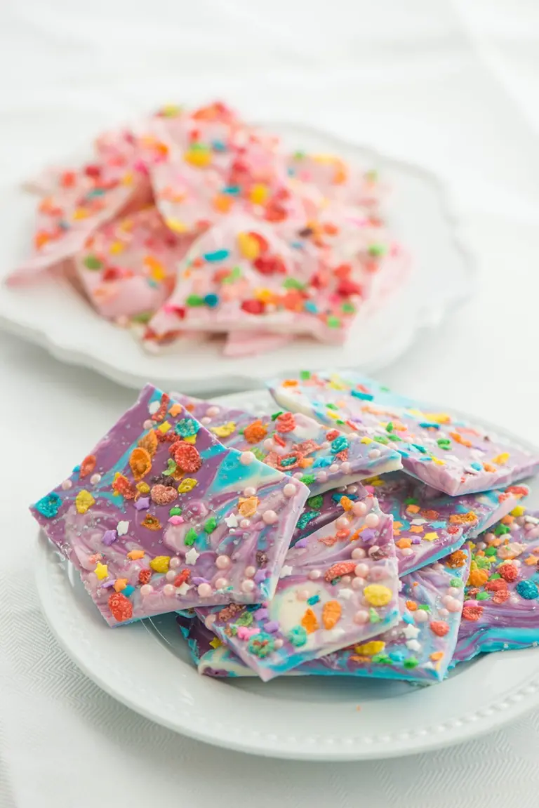 PEBBLES™ unicorn bark recipe