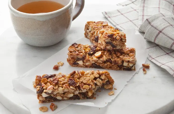 Great Grains chewy cherry nut cereal bars recipe