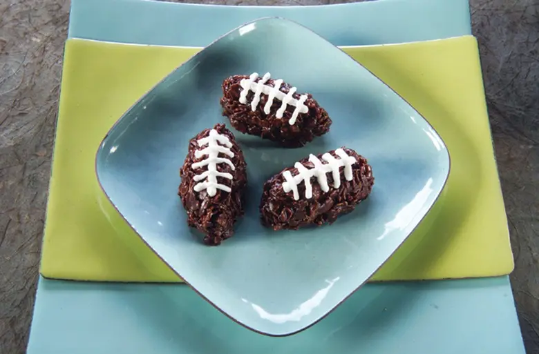 PEBBLES chocolate football bites recipe