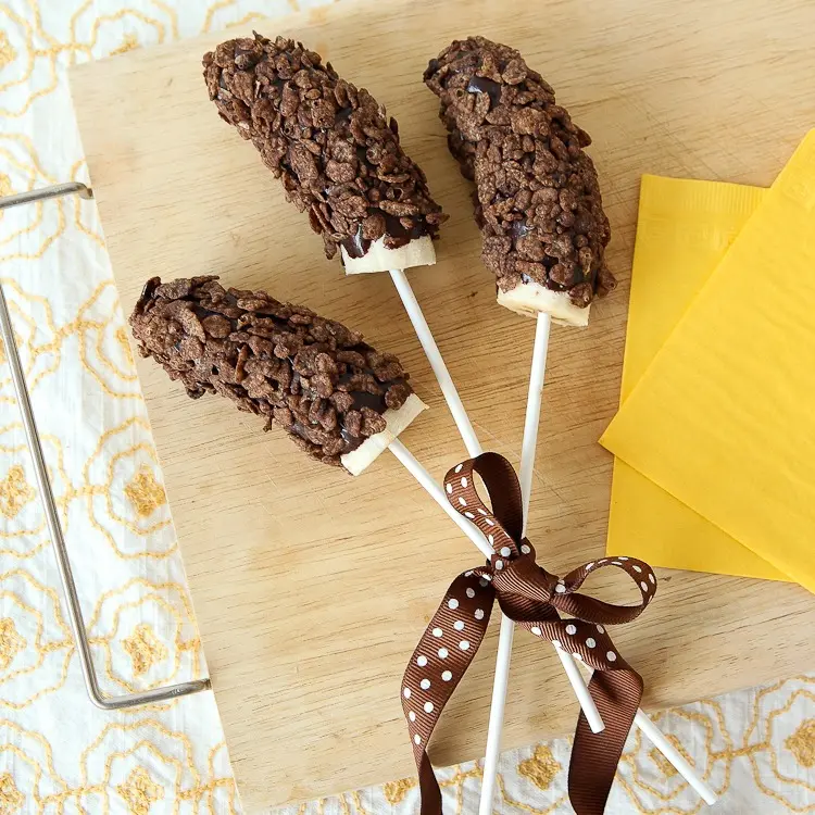 PEBBLES™ frozen banana treats recipe