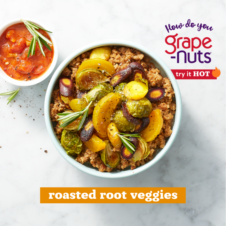 Grape Nuts Cereal Recipe Roasted Root Veggies
