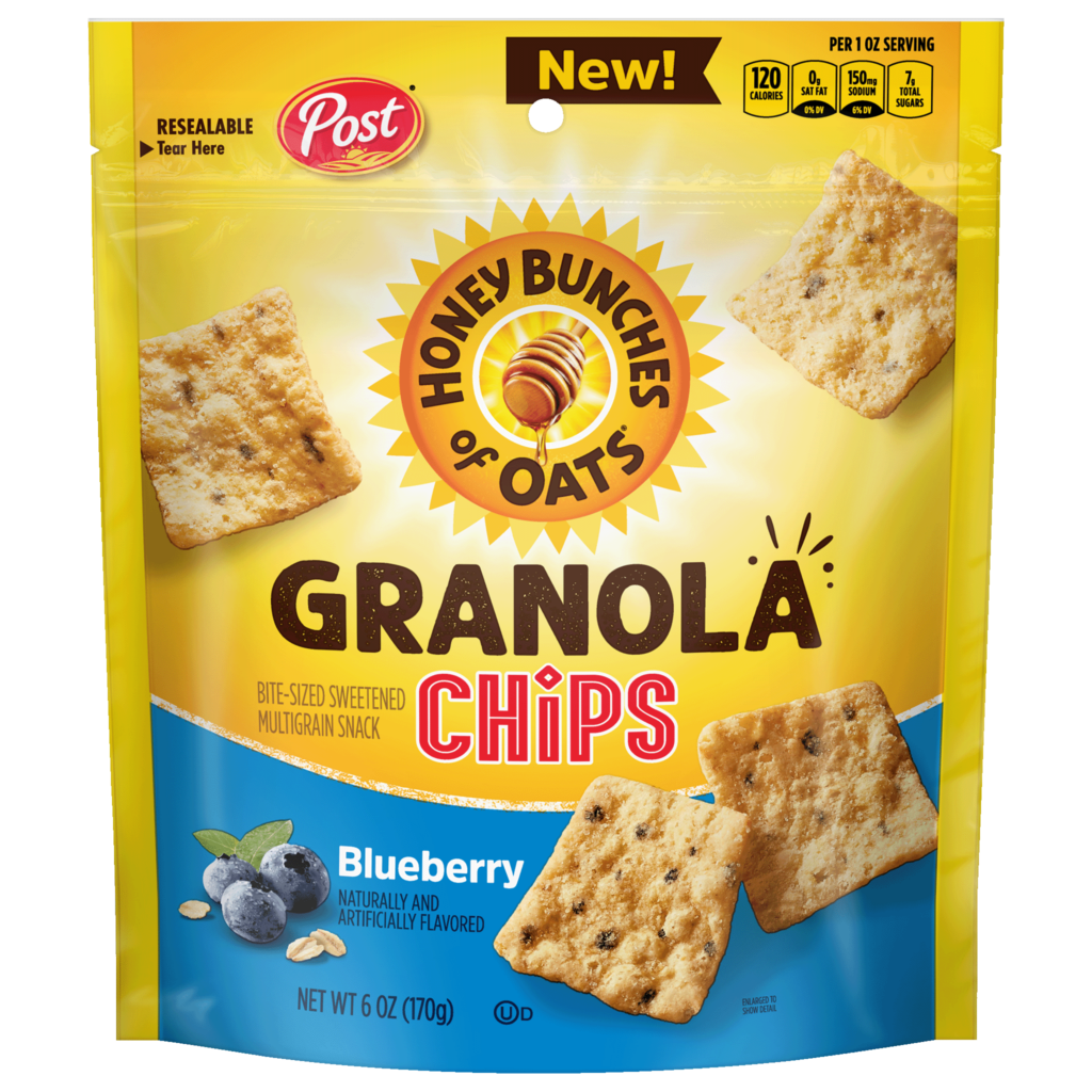 Honey Bunches of Oats® Granola Chips - Blueberry bag