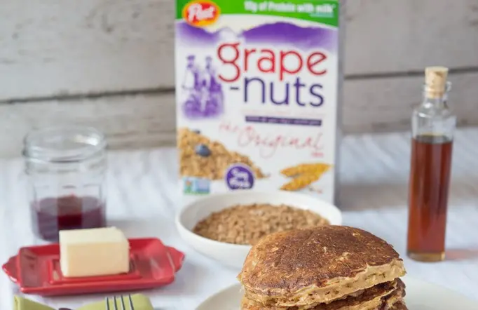 Grape Nuts oatmeal pancakes recipe