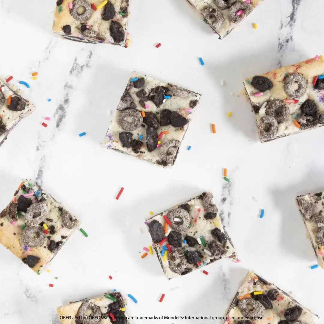 OREO O's confetti bars recipe