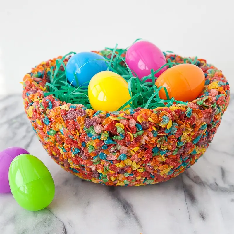PEBBLES™ Easter nests recipe