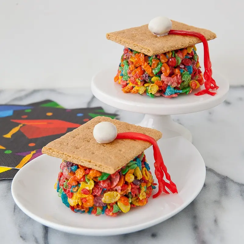 PEBBLES™ graduation cap recipe