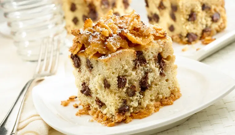 Great Grains banana nut-chocolate chip crumb cake recipe