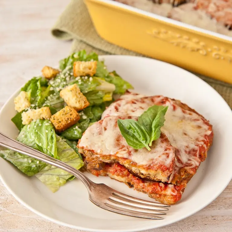 Grape Nuts eggplant parmesan recipe