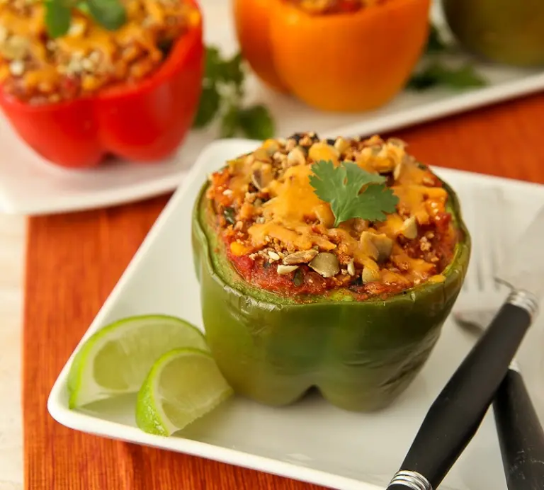 Grape Nuts Mexican stuffed peppers recipe