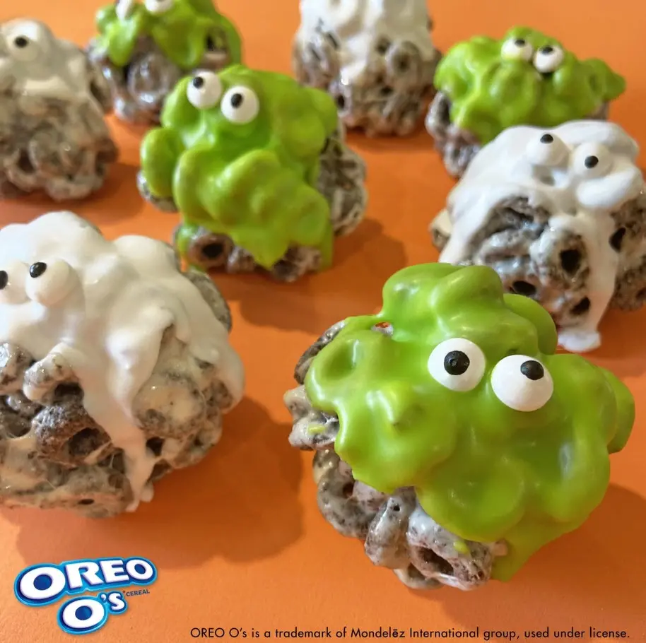 OREO O's Cereal Spooky Monster Treats Recipe