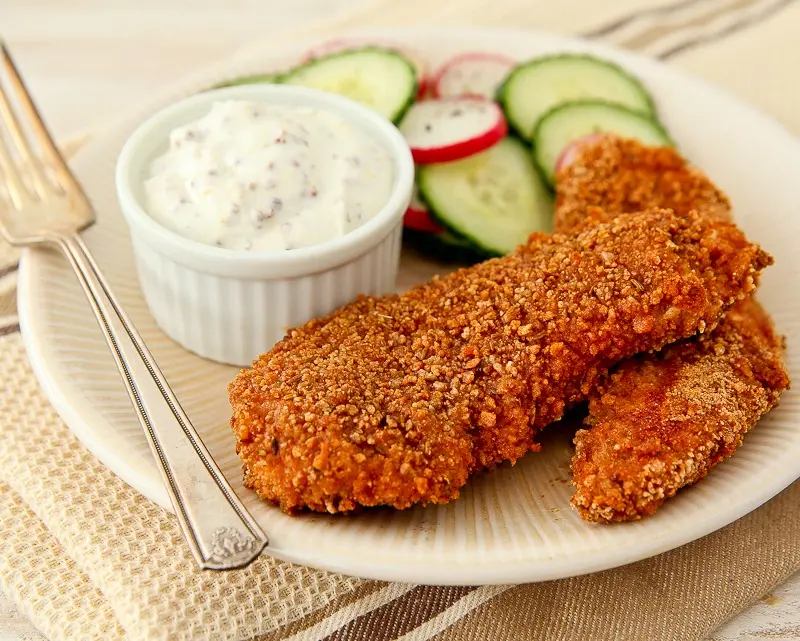 Grape Nuts chicken tenders recipe