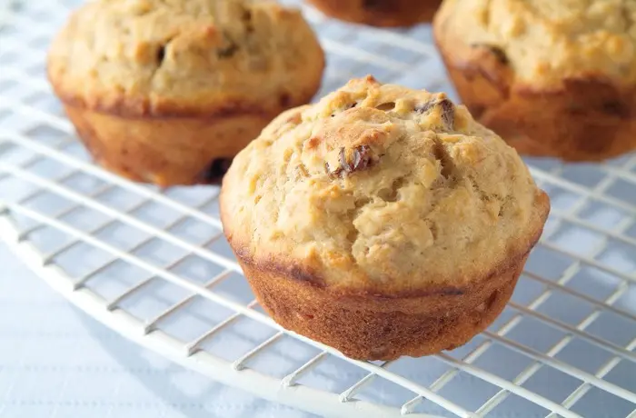 Shredded Wheat banana raisin wheat muffins recipe