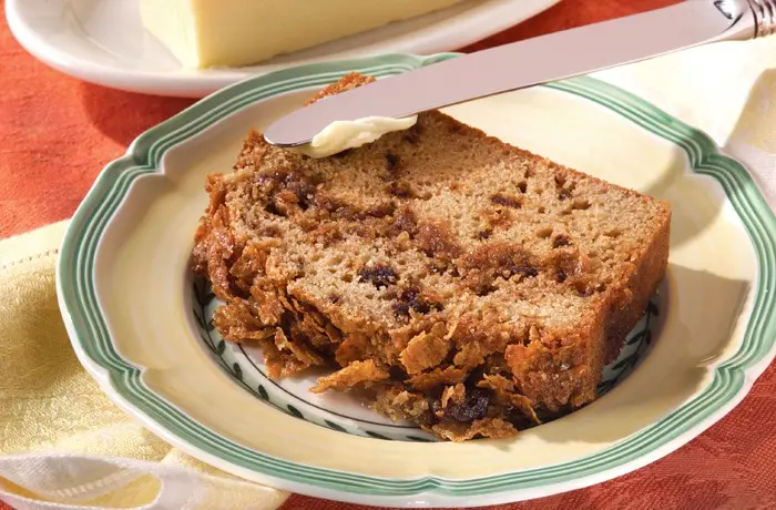 Raisin Bran date bread recipe