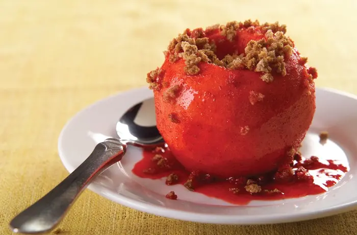 Grape Nuts candied baked apples recipe