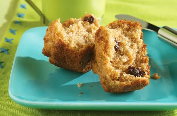 Bran Flakes double apple bran cereal muffins recipe