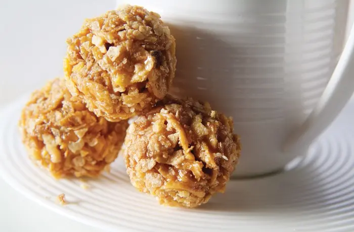 Honey Bunches of Oats caramel balls recipe