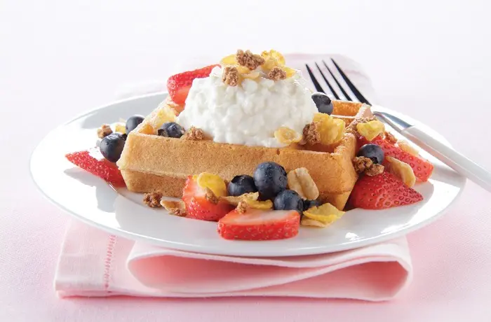 Blueberry-Strawberry Breakfast Shortcake recipe