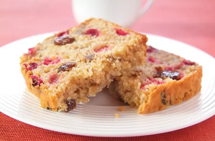 Raisin Bran cranberry nut bread recipe