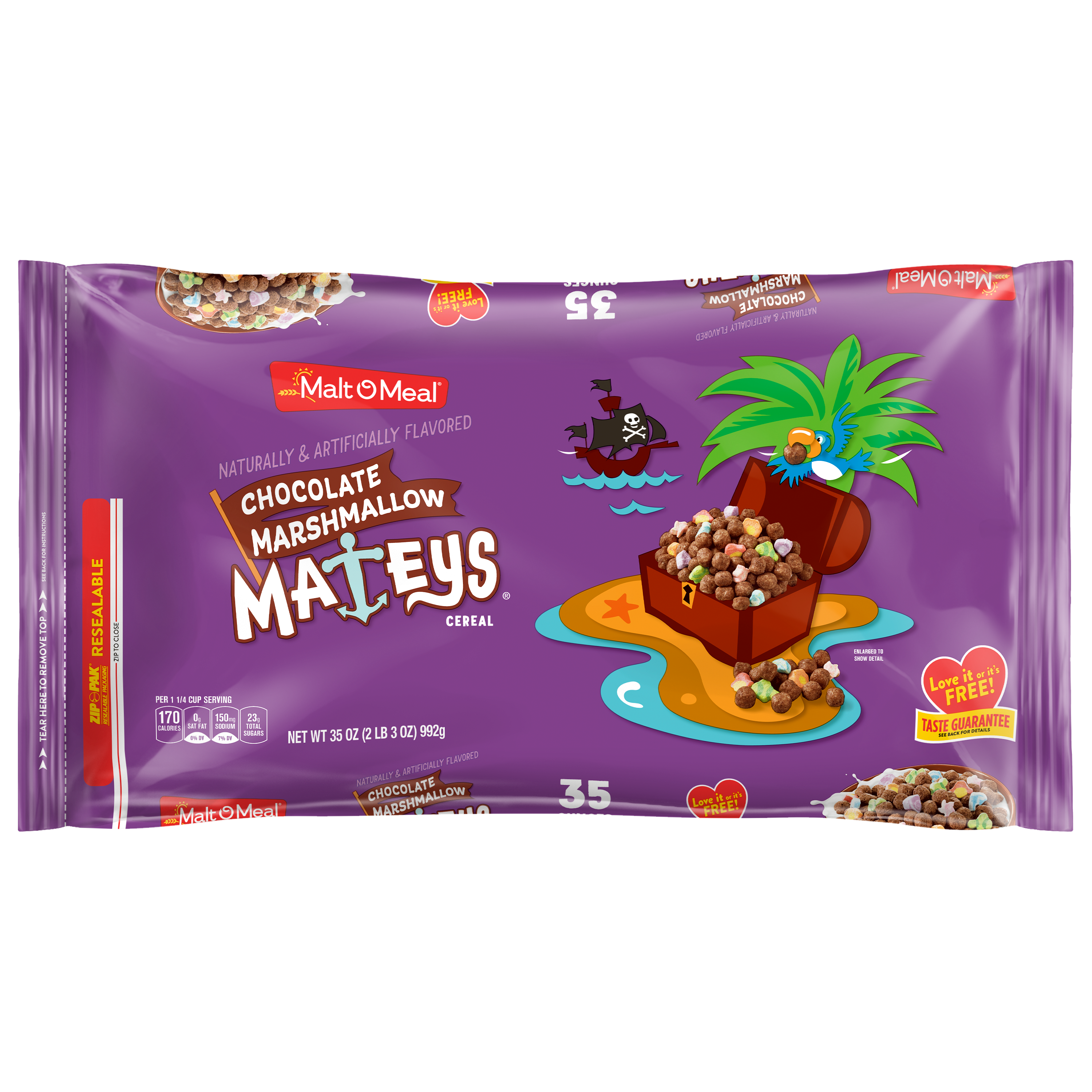 Malt-O-Meal Chocolate Marshmallow Mateys cereal