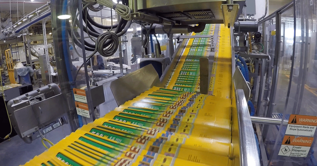 Post's eco-friendly cereal packaging process