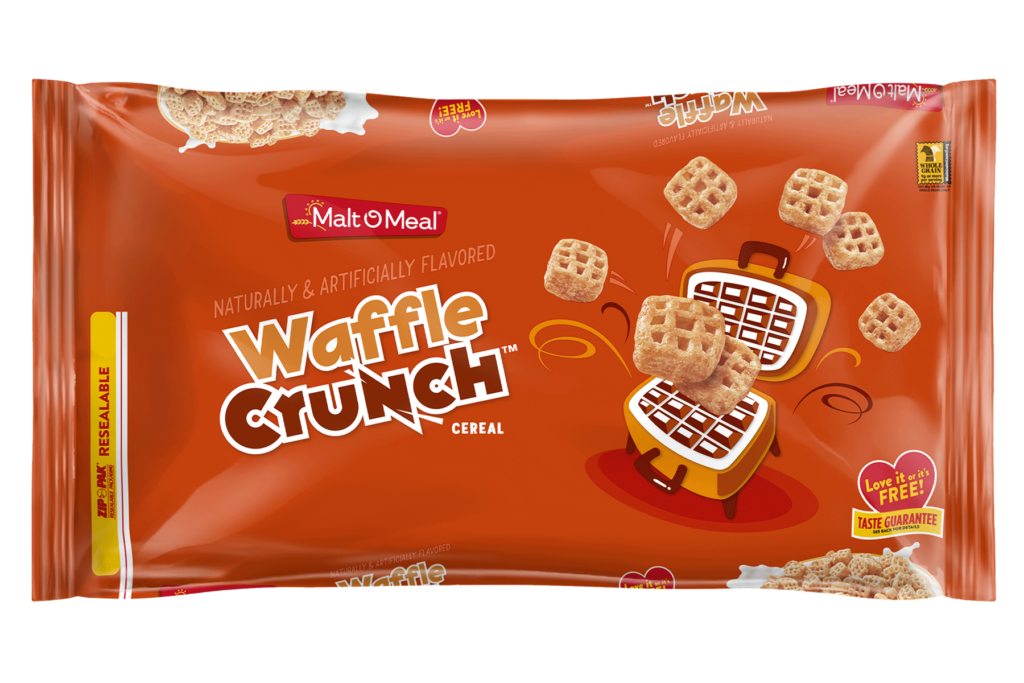 New Malt-O-Meal Waffle Crunch cereal