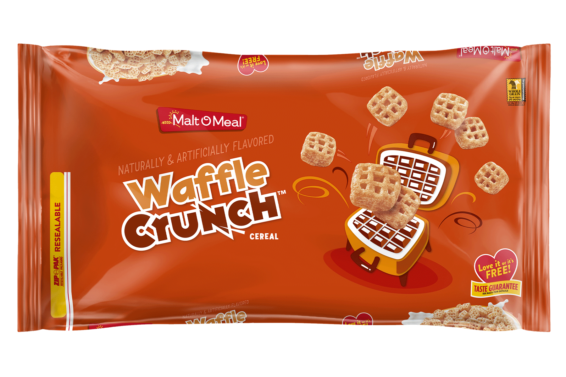 New Malt-O-Meal Waffle Crunch cereal
