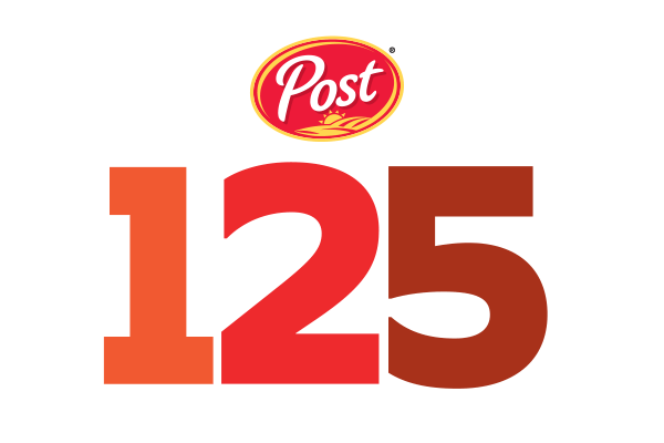 Post Cereal 125 Year Anniversary Logo