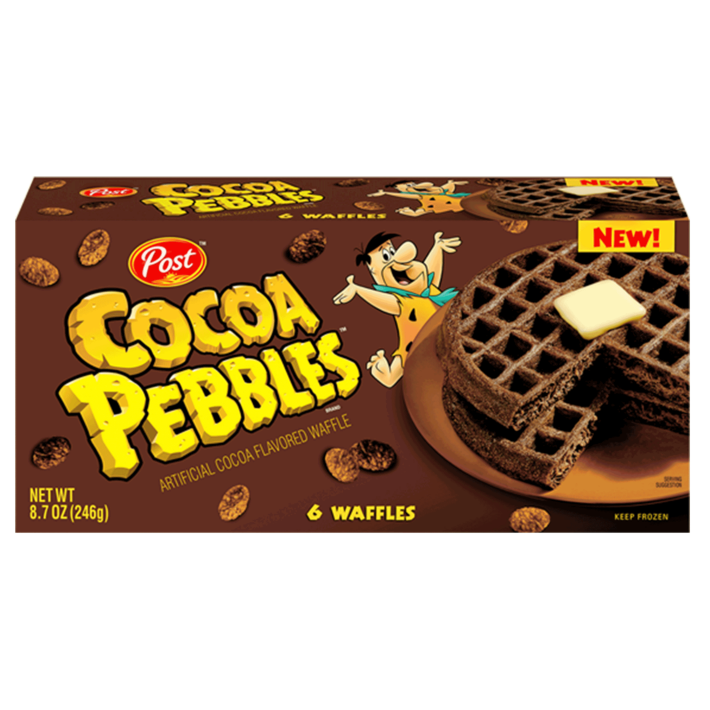 Cocoa PEBBLES™ Waffles - Post Consumer Brands