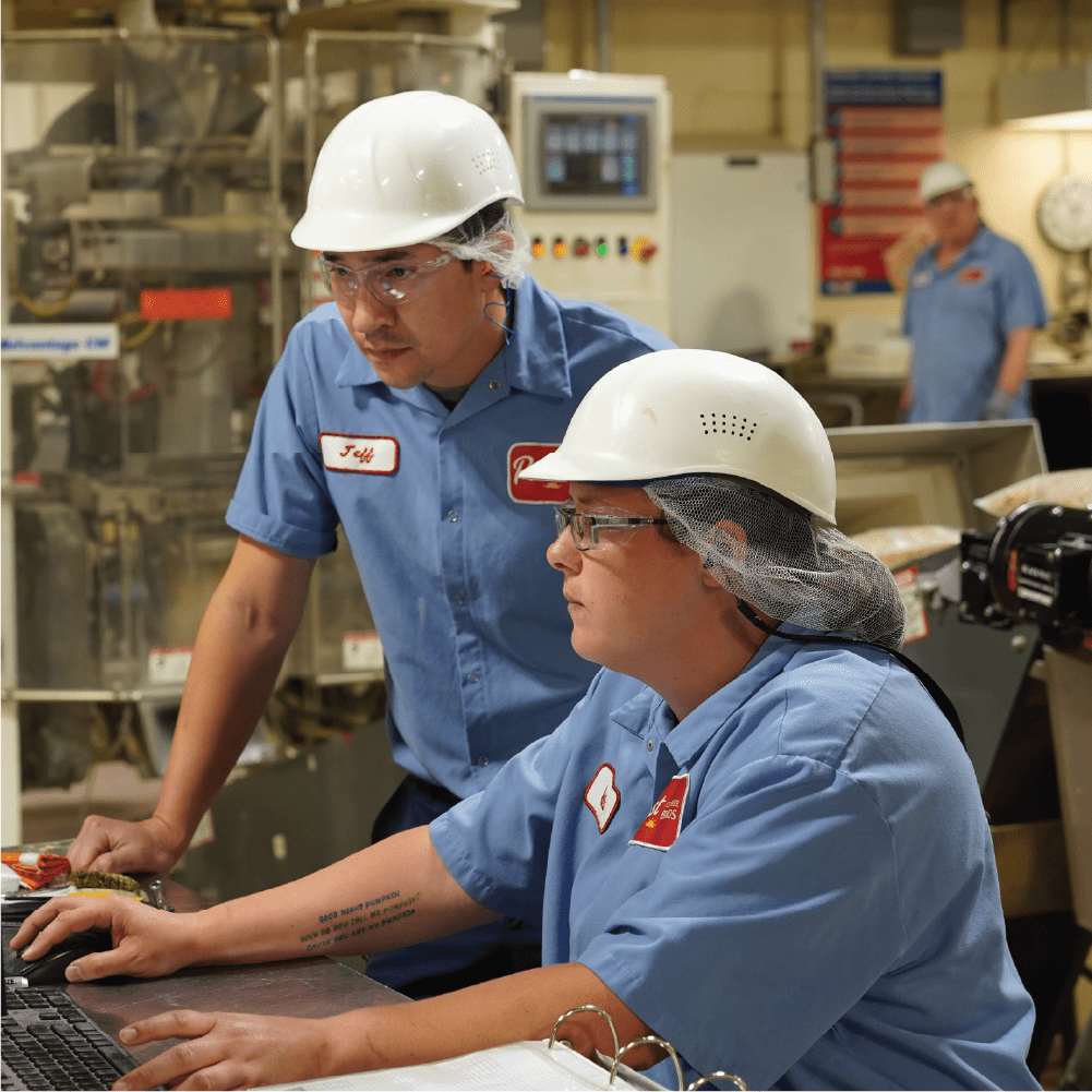 Two Post manufacturing employees