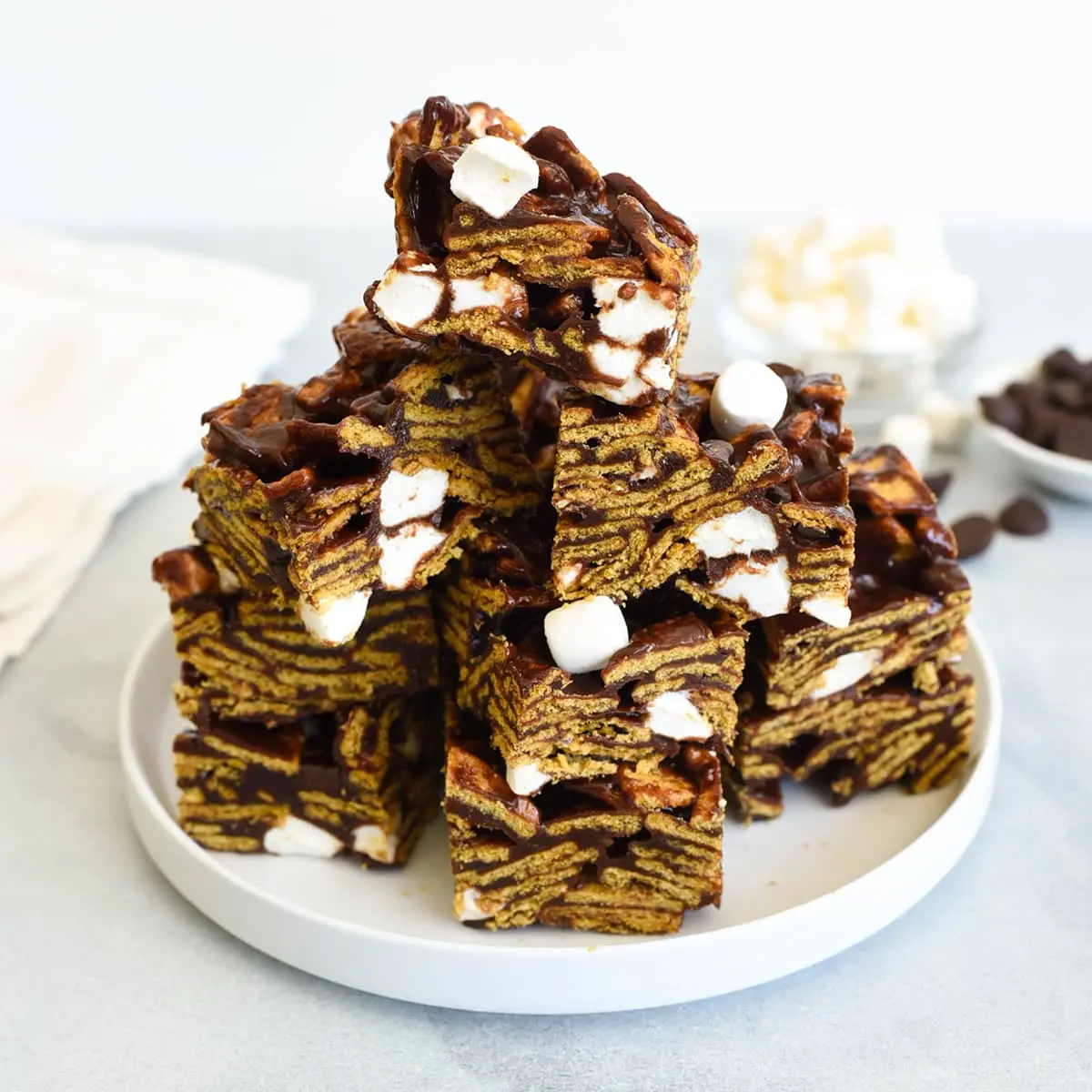 Honey Graham S'mores Cereal Bars Recipe Mom's Best Cereals