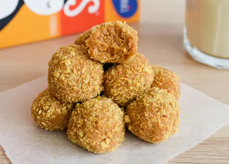 Puffins Peanut Butter Honey Cereal Balls