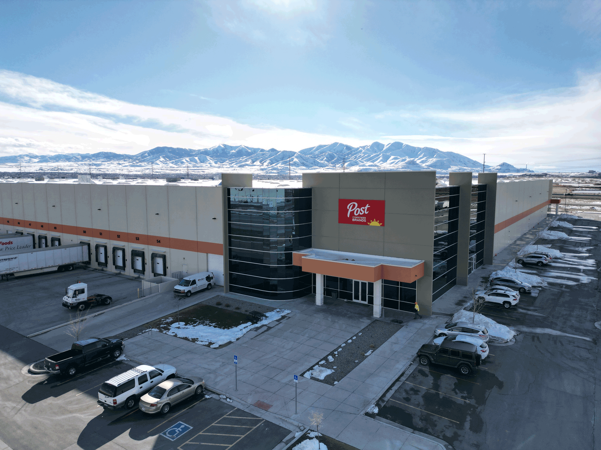 An aerial photograph of our Utah location