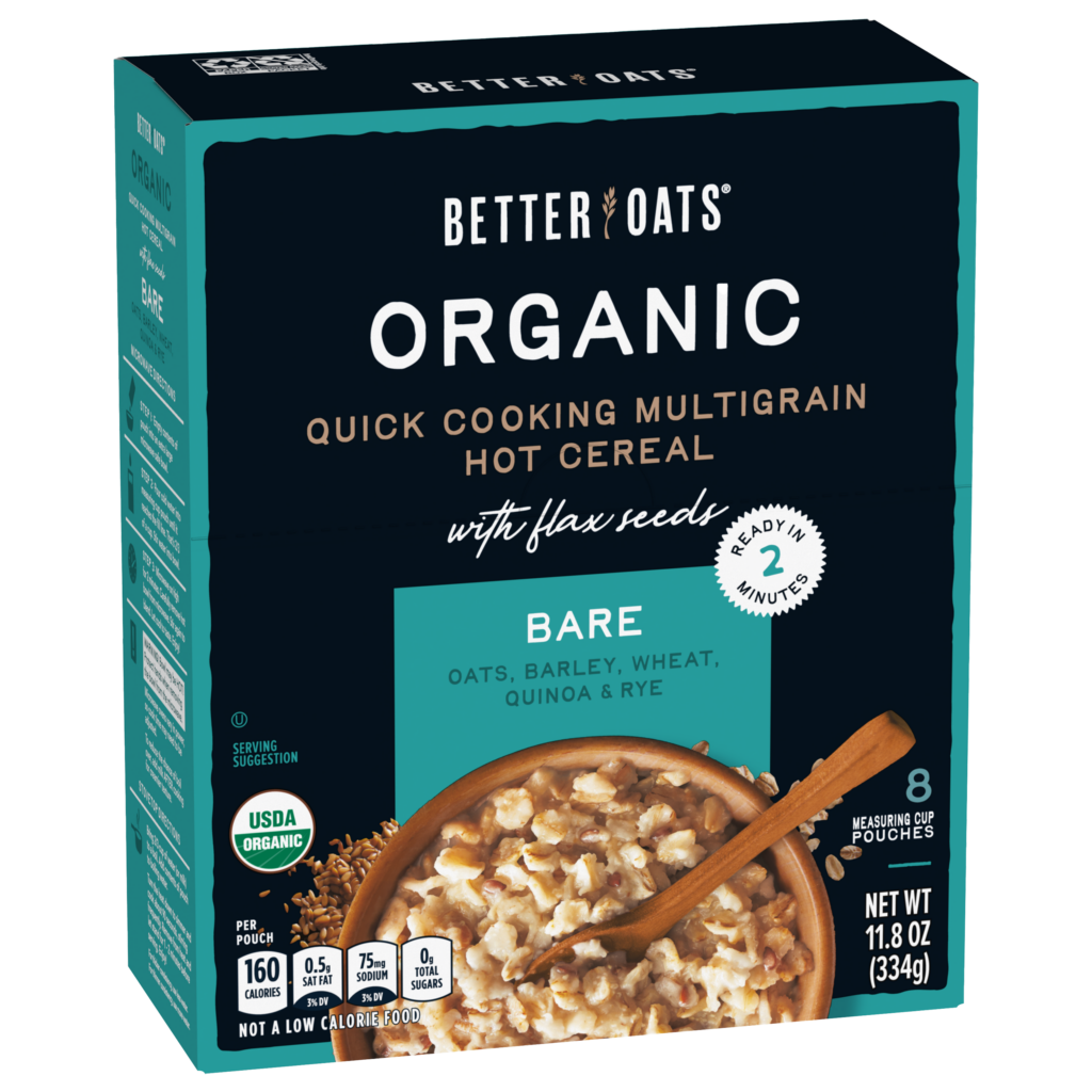 Better Oats® Organic Bare box