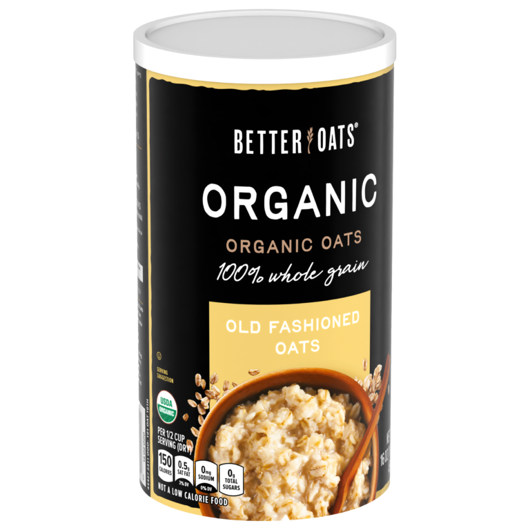 Better Oats™ Organic Old Fashioned Oats container