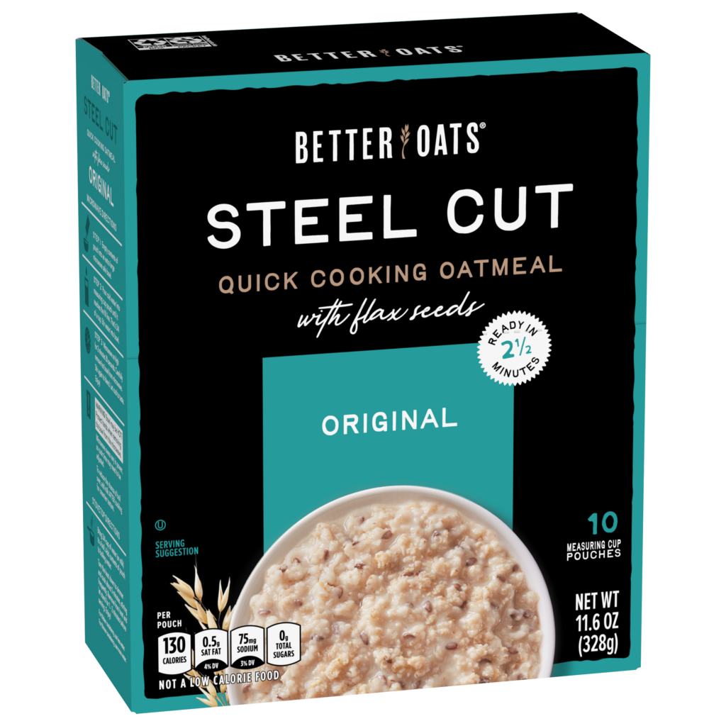 Better Oats® Steel Cut Original box