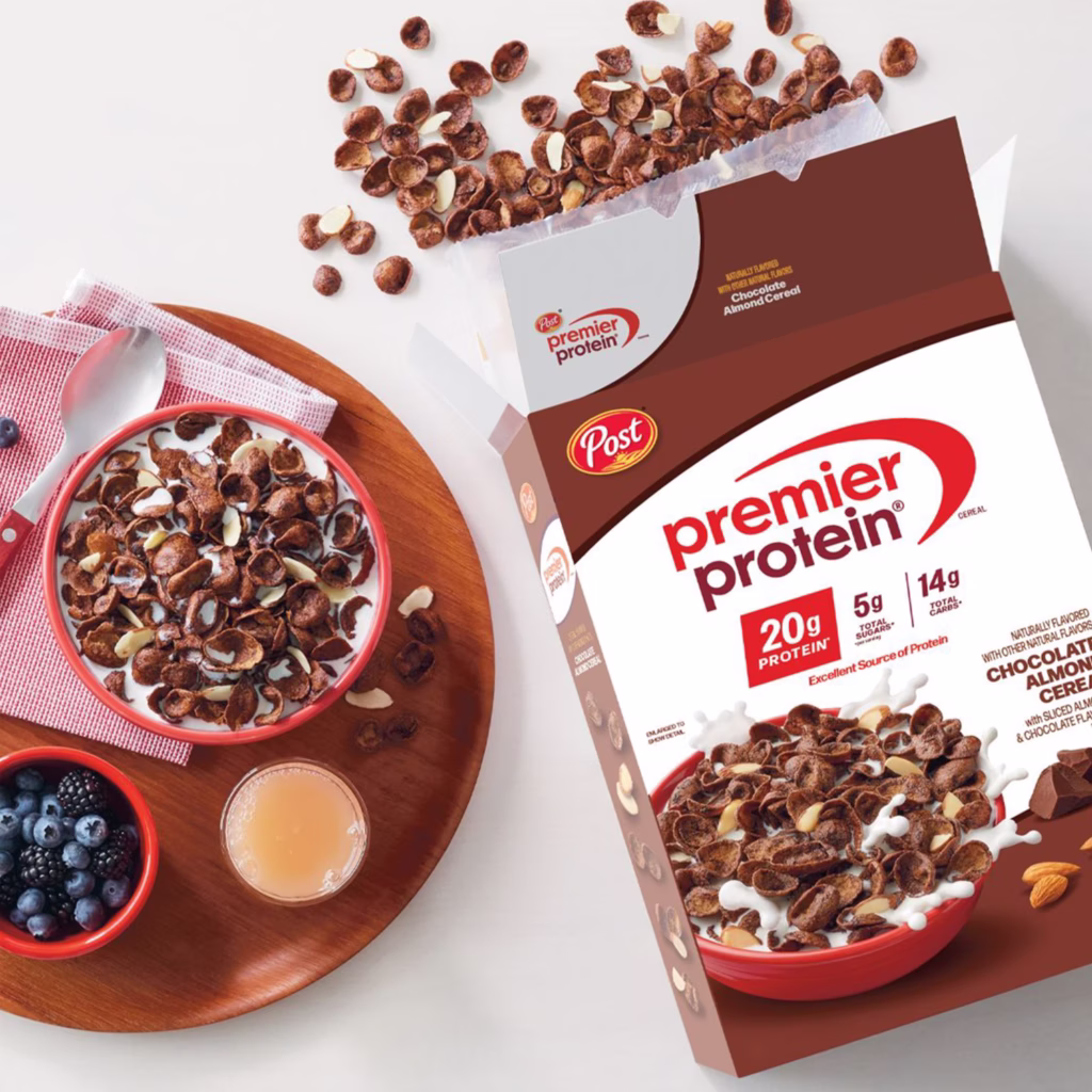 premier protein chocolate cereal lifestyle