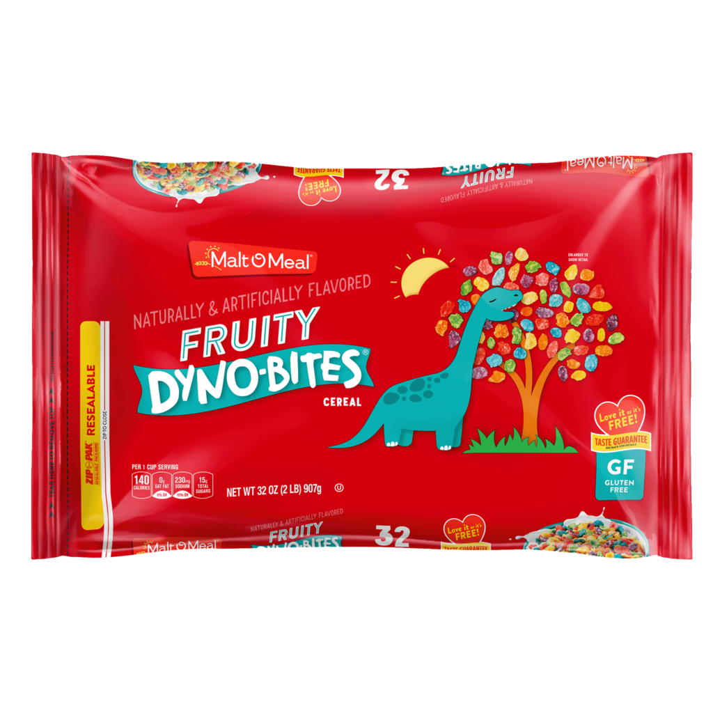Fruity Dyno Bites cereal