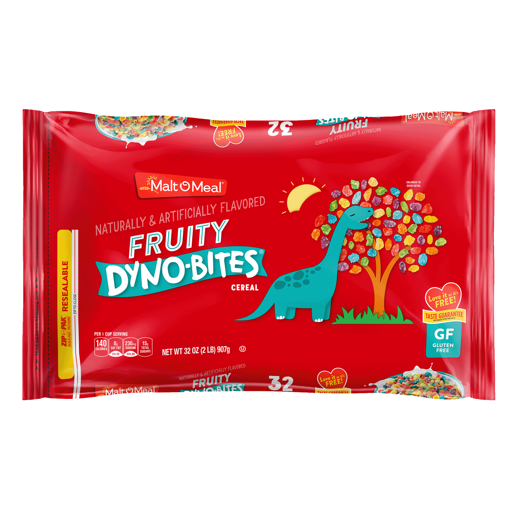 MaltOMeal® Fruity DynoBites® cereal Post Consumer Brands