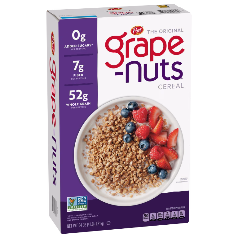 Grape-Nuts cereal box