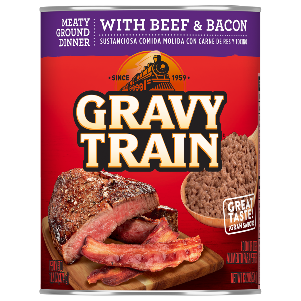 Gravy Train Beef & Bacon Wet Dog Food