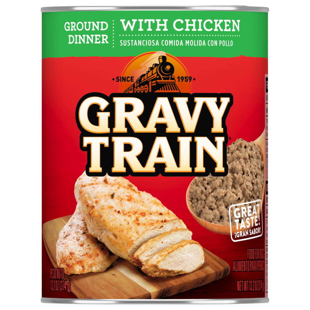 Gravy Train Ground Dinner With Chicken Wet Dog Food