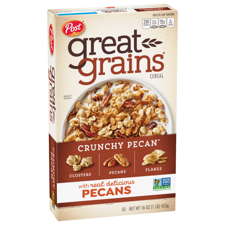Great Grains™ Crunchy Pecan™ cereal box
