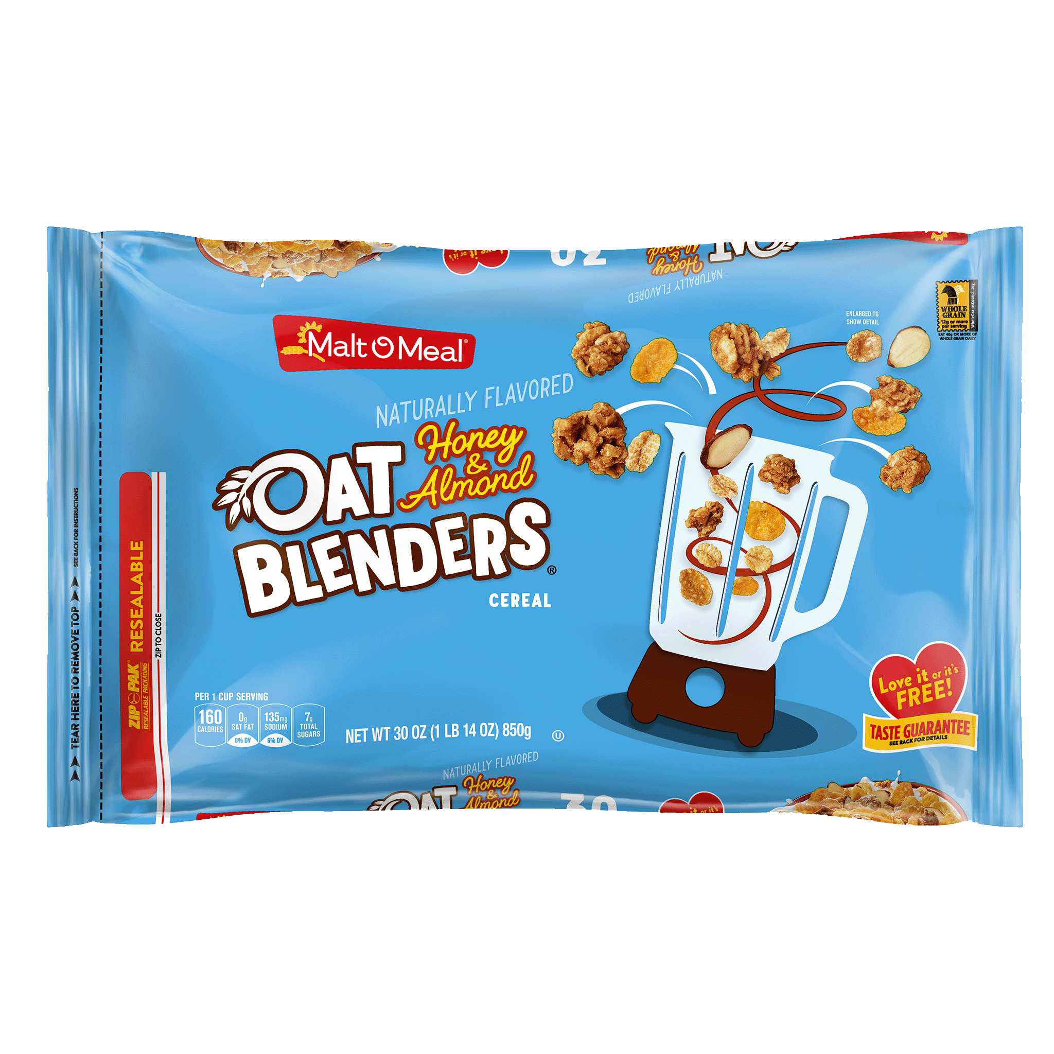 MaltOMeal® Oat Blenders with Almonds Post Consumer Brands