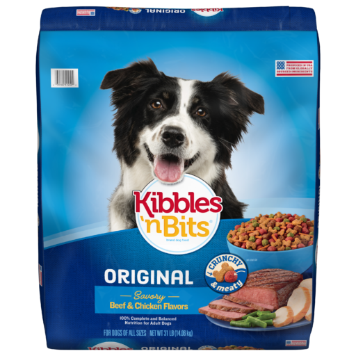 Kibblesn Bits Original Beef And Chicken Dry Dog Food