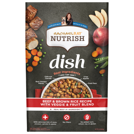 Nutrish Dish Beef Brown Rice Dry Dog Food