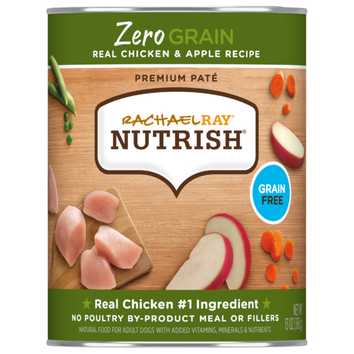 Nutrish Premium Pate Chicken Apple Wet Dog Food Can