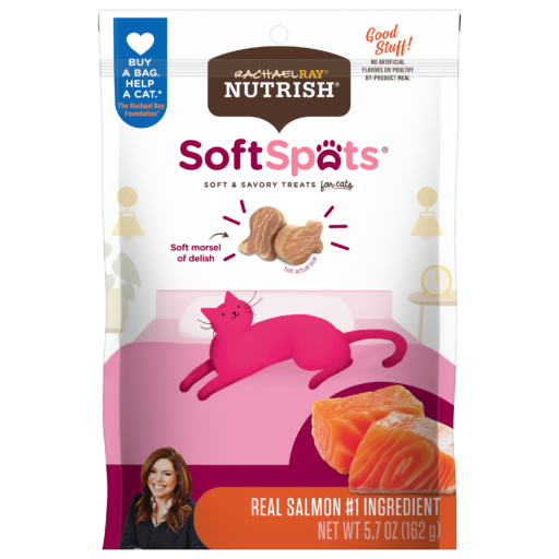 Nutrish Soft Spots Salmon Cat Treats