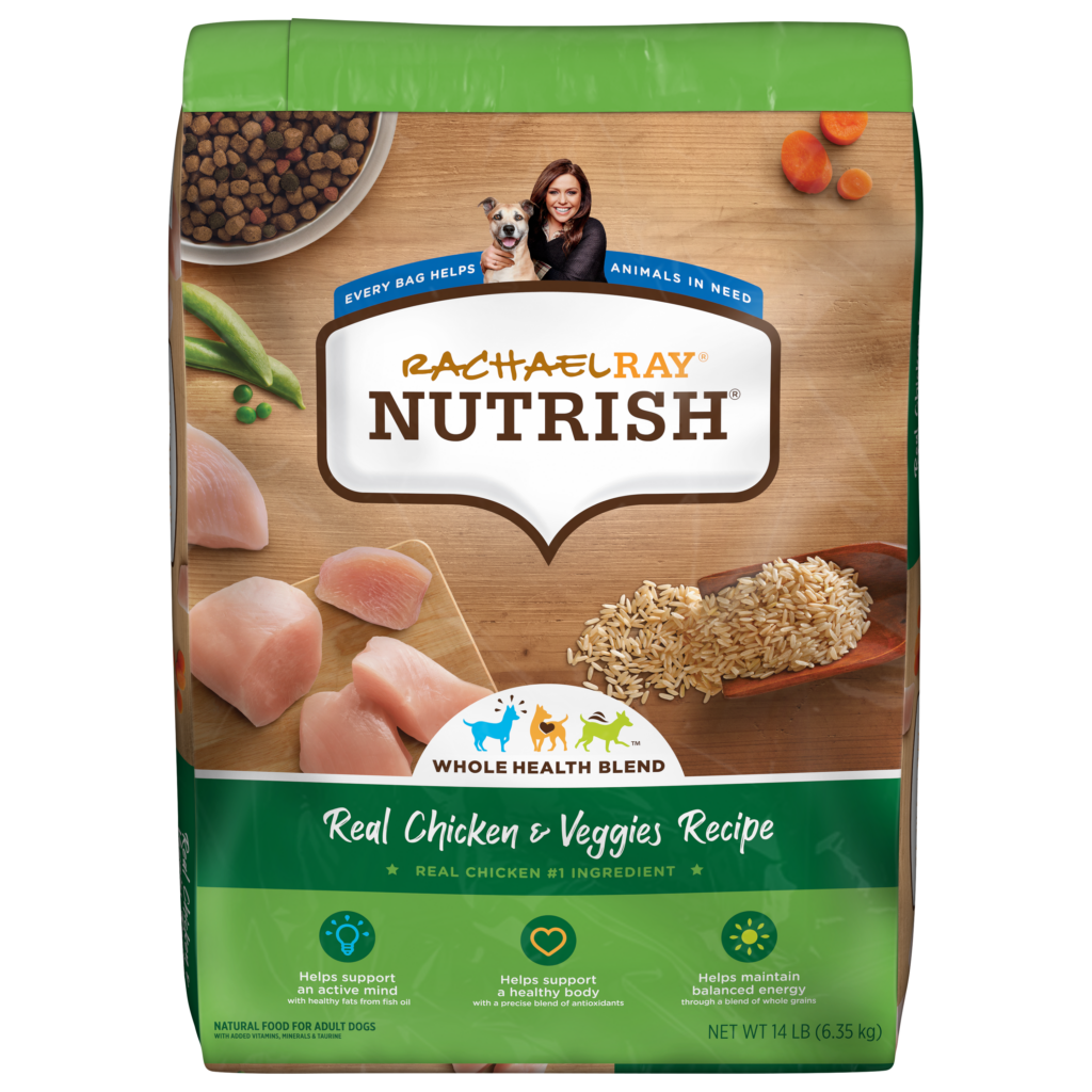 Nutrish Whole Health Blend Chicken And Veggies Dry Dog Food