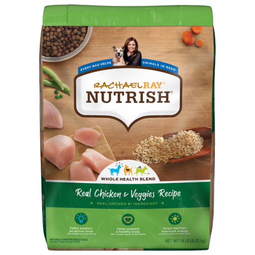 Nutrish Whole Health Blend Chicken And Veggies Dry Dog Food